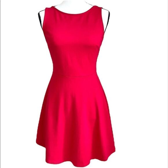 Lulu's Red Mini Dress - Picture 1 of 7